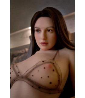 Zelex Cathy 165 cm Sex Doll - Realistic Silicone Head & TPE Body